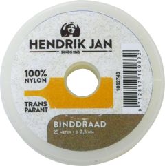 Hendrik Jan binddraad nylon 0,5 mm - 25 meter
