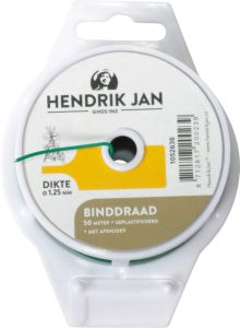 Hendrik Jan korfje geplastificeerd draad 1,25 mm x 50 meter