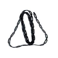 Hendrik Jan kettingband zwart 125 cm (2x)